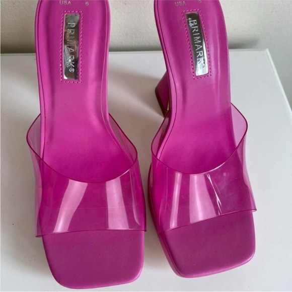 Dolls Kill Shoes - Barbie Pink Heels